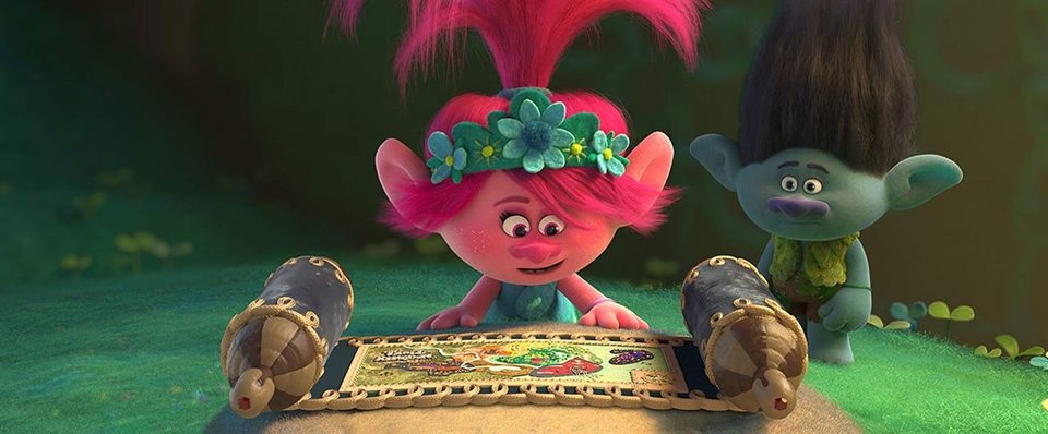 Imagen de la película Trolls World Tour
