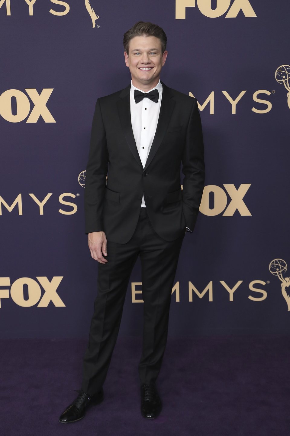 Brett Johnson at the Emmy 2019 red carpet