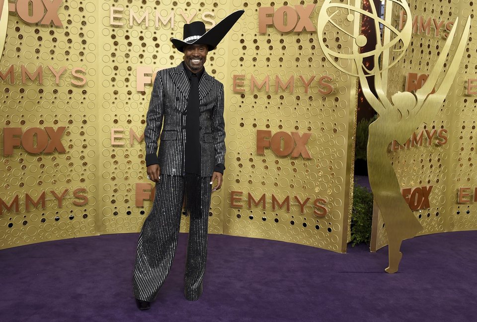 Billy Porter at the Emmy 2019 red carpet