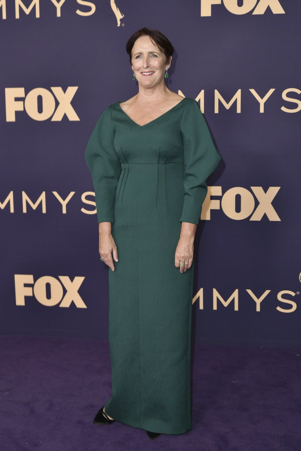 Fiona Shaw at the Emmy 2019 red carpet