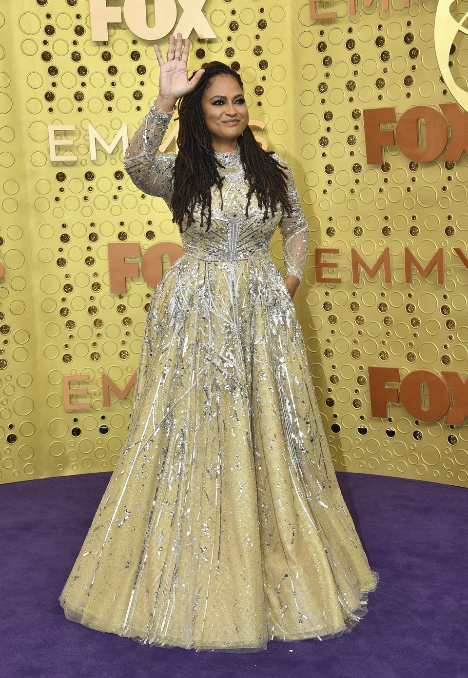 Ava DuVernay at the Emmy 2019 red carpet