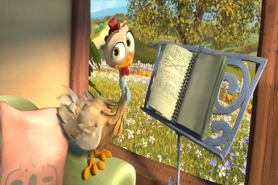Imagen de la película Turu, the wacky hen