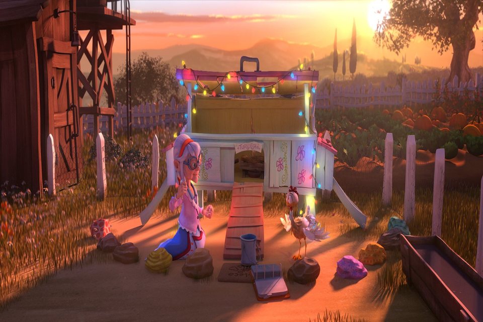 Imagen de la película Turu, the wacky hen