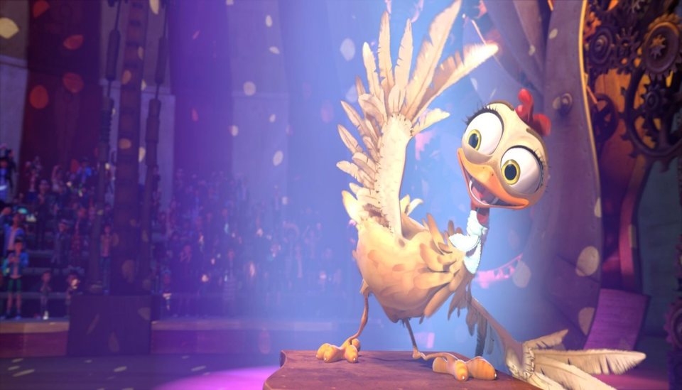 Imagen de la película Turu, the wacky hen