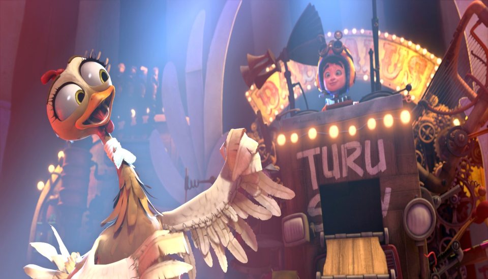 Imagen de la película Turu, the wacky hen