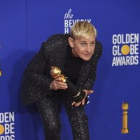 Ellen DeGeneres wins the Carol Burnett award at the 2020 Golden Globes