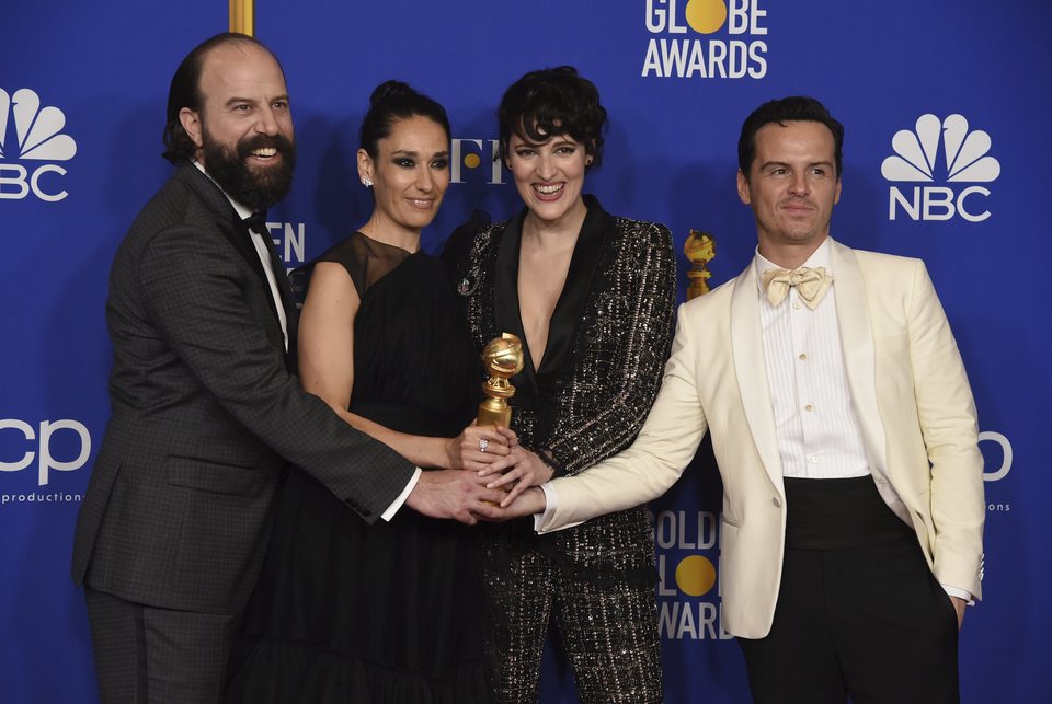'Fleabag' cast wins Best Television Series Comedy at Golden Globes 2020