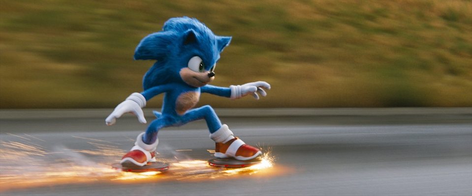 Imagen de la película Sonic the Hedgehog