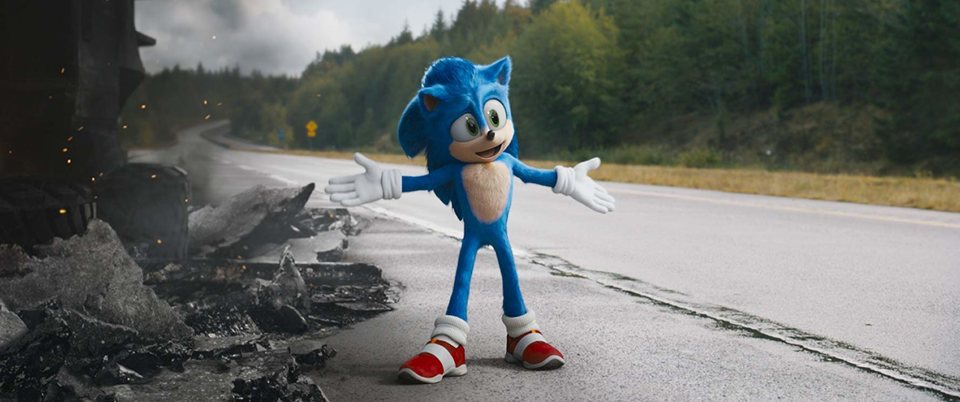 Imagen de la película Sonic the Hedgehog