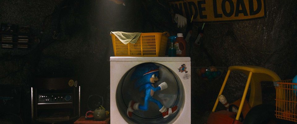Imagen de la película Sonic the Hedgehog