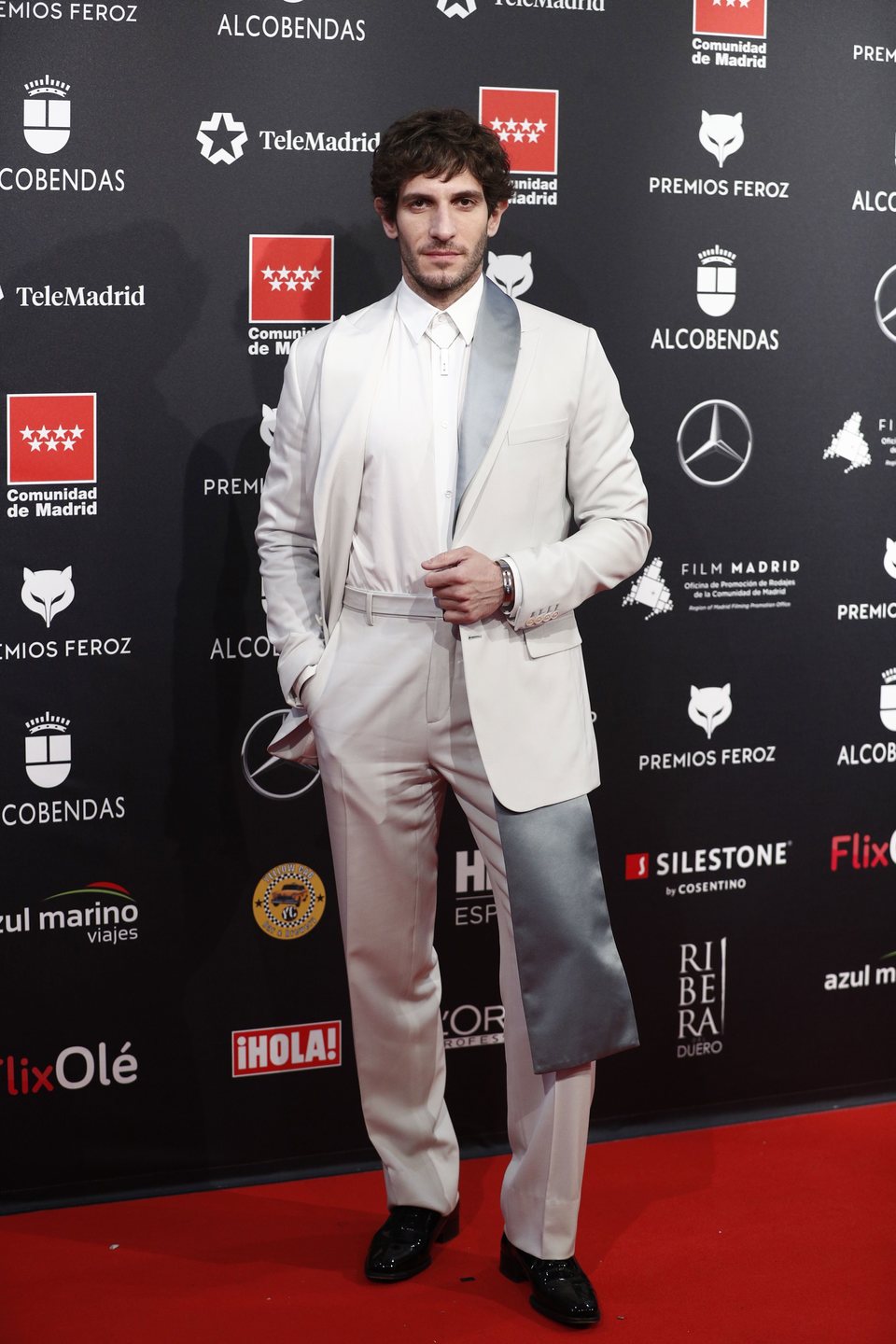 Quim Gutiérrez at the Feroz Awards 2020 red carpet