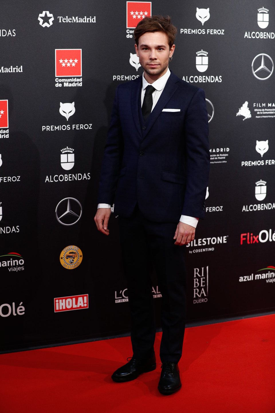 Carlos Cuevas at the Feroz Awards 2020 red carpet