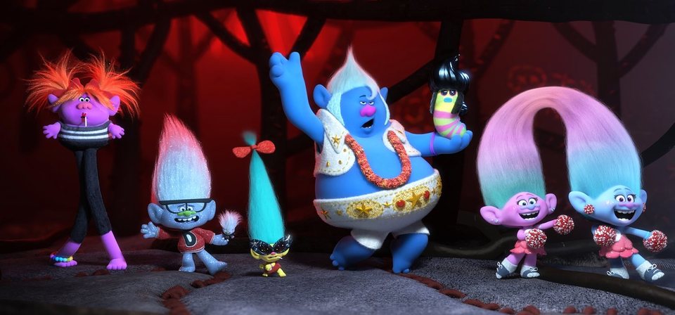 Imagen de la película Trolls World Tour