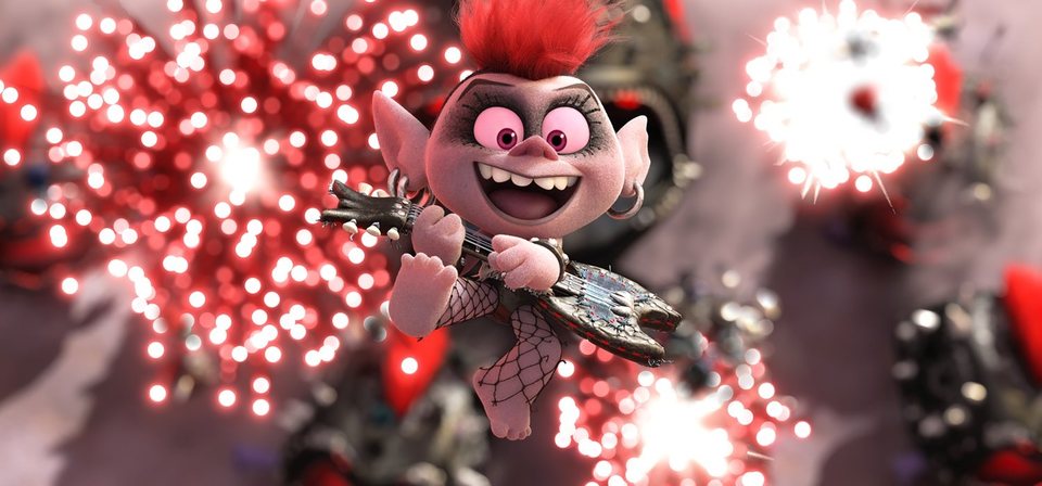 Imagen de la película Trolls World Tour