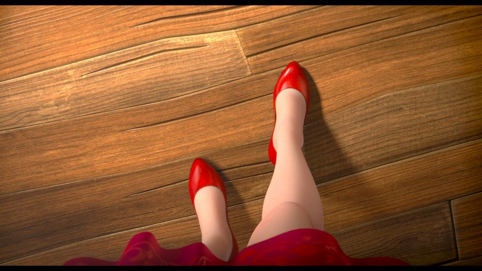 Red Shoes and the Seven Dwarfs