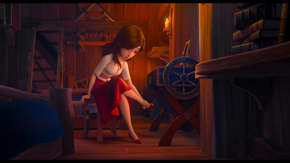 Red Shoes and the Seven Dwarfs