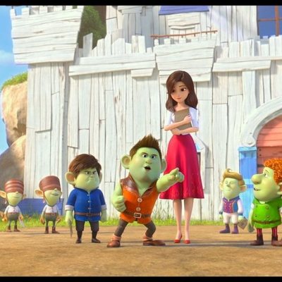 Red Shoes and the Seven Dwarfs