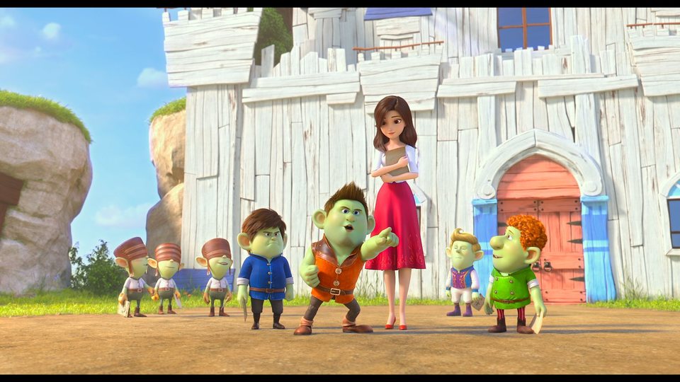 Red Shoes and the Seven Dwarfs