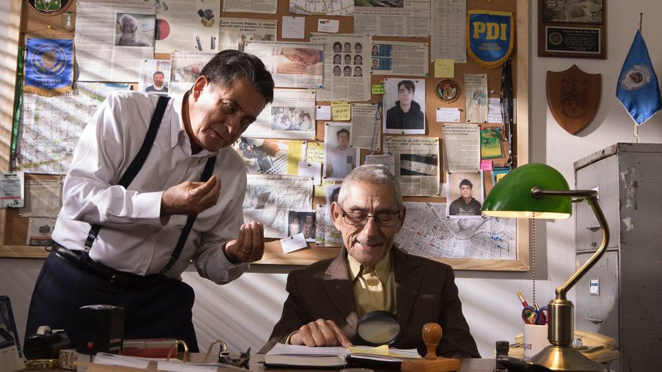Imagen de la película The Mole Agent