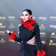Jedet at the Goya 2022 red carpet