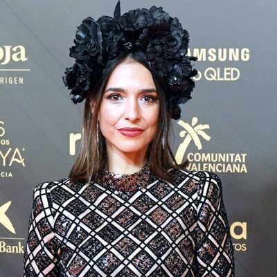 Cristina Brondo at the Goya 2022 red carpet