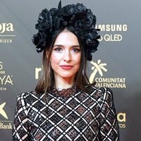 Cristina Brondo at the Goya 2022 red carpet