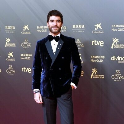 Alfonso Bassave at the red carpet of the 36h edition of the Goya Awards