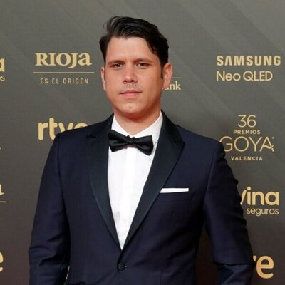 Santiago Requena at the red carpet of the 36h edition of the Goya Awards