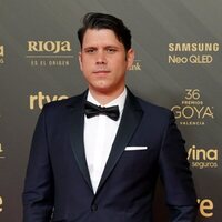 Santiago Requena at the red carpet of the 36h edition of the Goya Awards