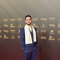 C. Tangana at the Goya 2022 red carpet
