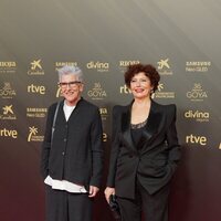 Iciar Bollain and Maixabel Lasa at the red carpet of the 36h edition of the Goya Awards