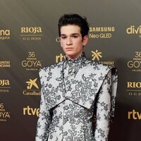 Jorge Motos at the red carpet of the 36h edition of the Goya Awards