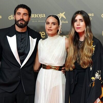 Alex Garcia y Veronica Echegui at the red carpet of the 36h edition of the Goya Awards