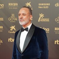 Javier Gutiérrez at the red carpet of the 36h edition of the Goya Awards
