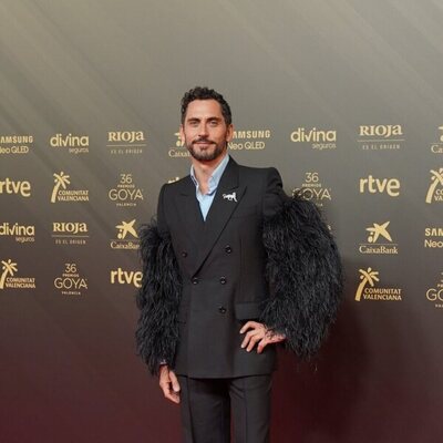 Paco León at the red carpet of the 36h edition of the Goya Awards