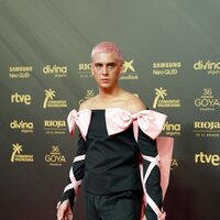 Eduardo Casanova at the red carpet of the 36h edition of the Goya Awards