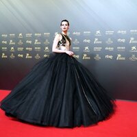 Milena Smith at the red carpet of the 36h edition of the Goya Awards
