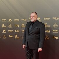 Fernando Albizu at the red carpet of the 36h edition of the Goya Awards