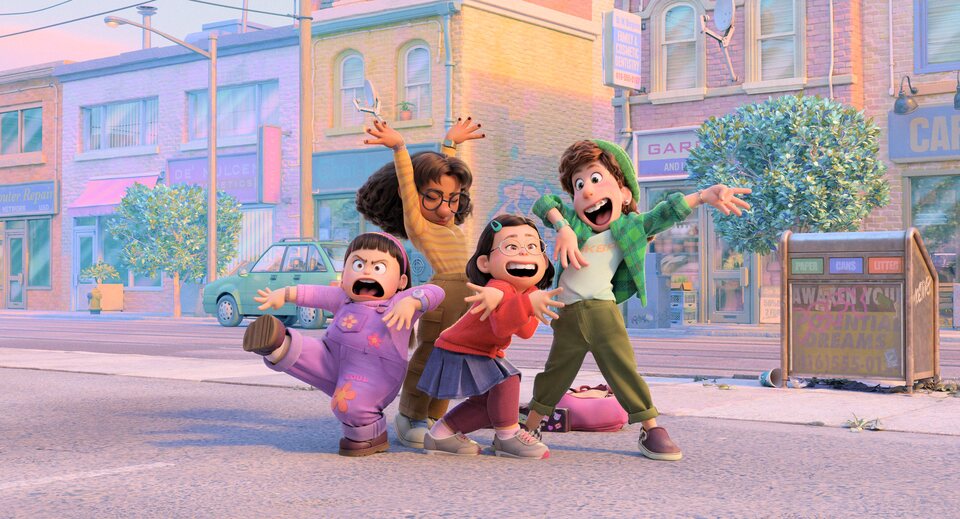 Imagen de la película Turning Red