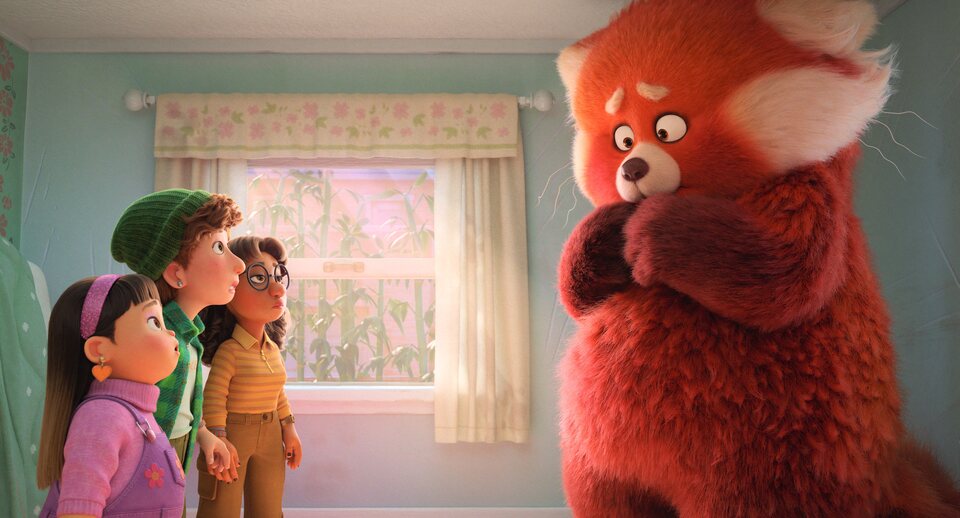 Imagen de la película Turning Red