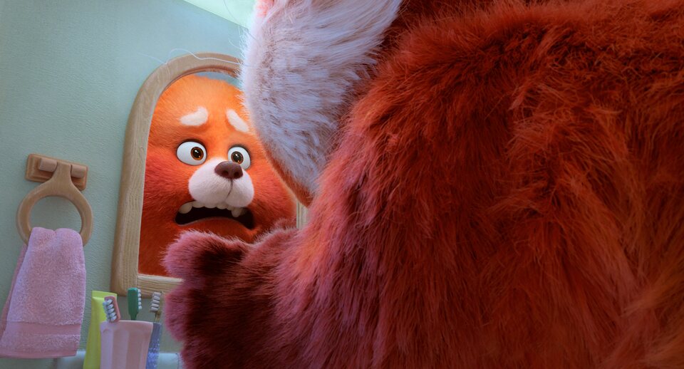 Imagen de la película Turning Red