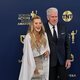 Allison Dunbar and Ron Perlman at the Screen Actors Guild Awards 2022