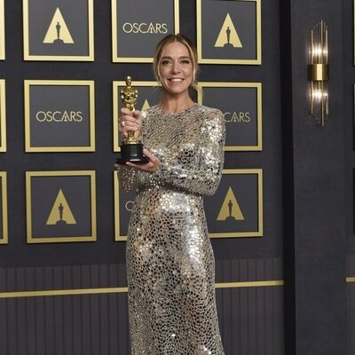 Sian Heder, winner of the Oscar for best screenplay for 'CODA'
