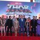 The crew at the 'Thor: Love and Thunder' world premiere