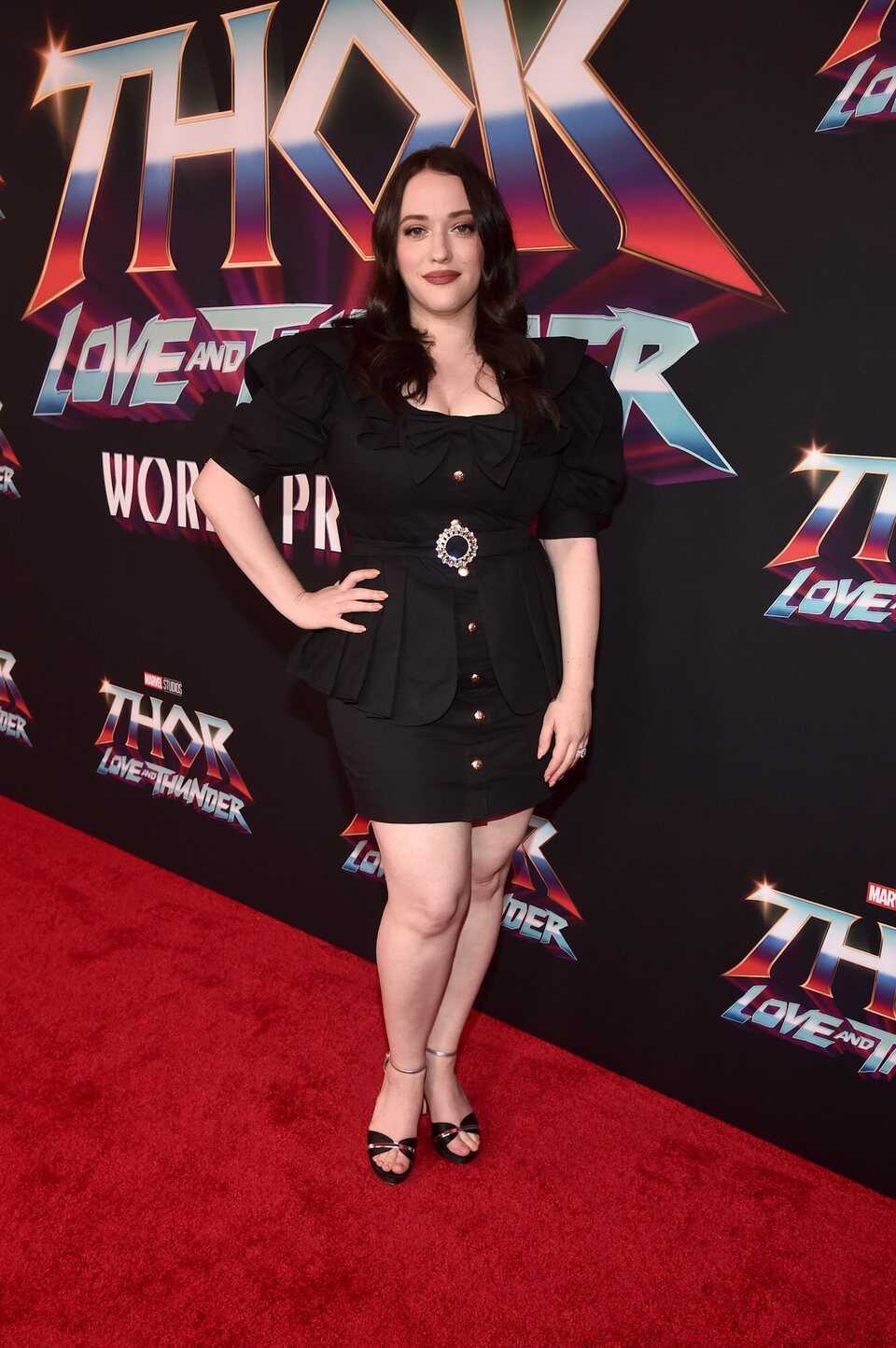 Kat Dennings at the 'Thor: Love and Thunder' World Premiere