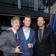 Taika Waititi, Chris Hemsworth & Chris Pratt at the 'Thor: Love and Thunder' World Premiere