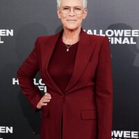 Jamie Lee Curtis attends the 'Halloween Ends' photocall in Madrid