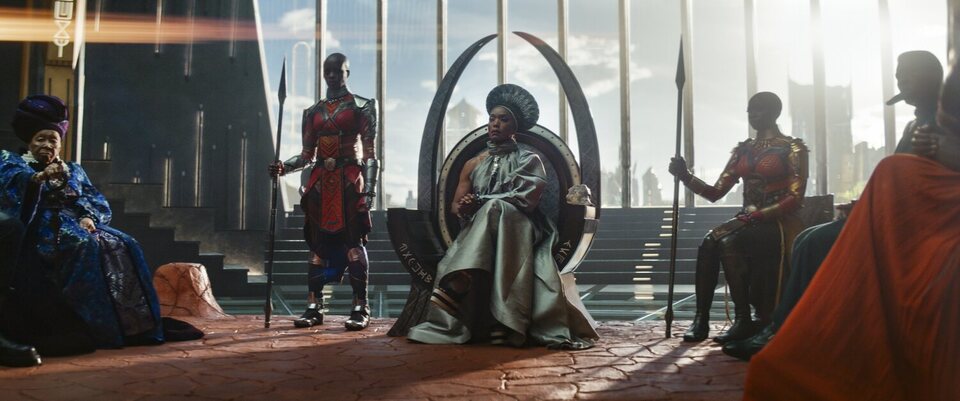 Imagen de la película Black Panther: Wakanda Forever