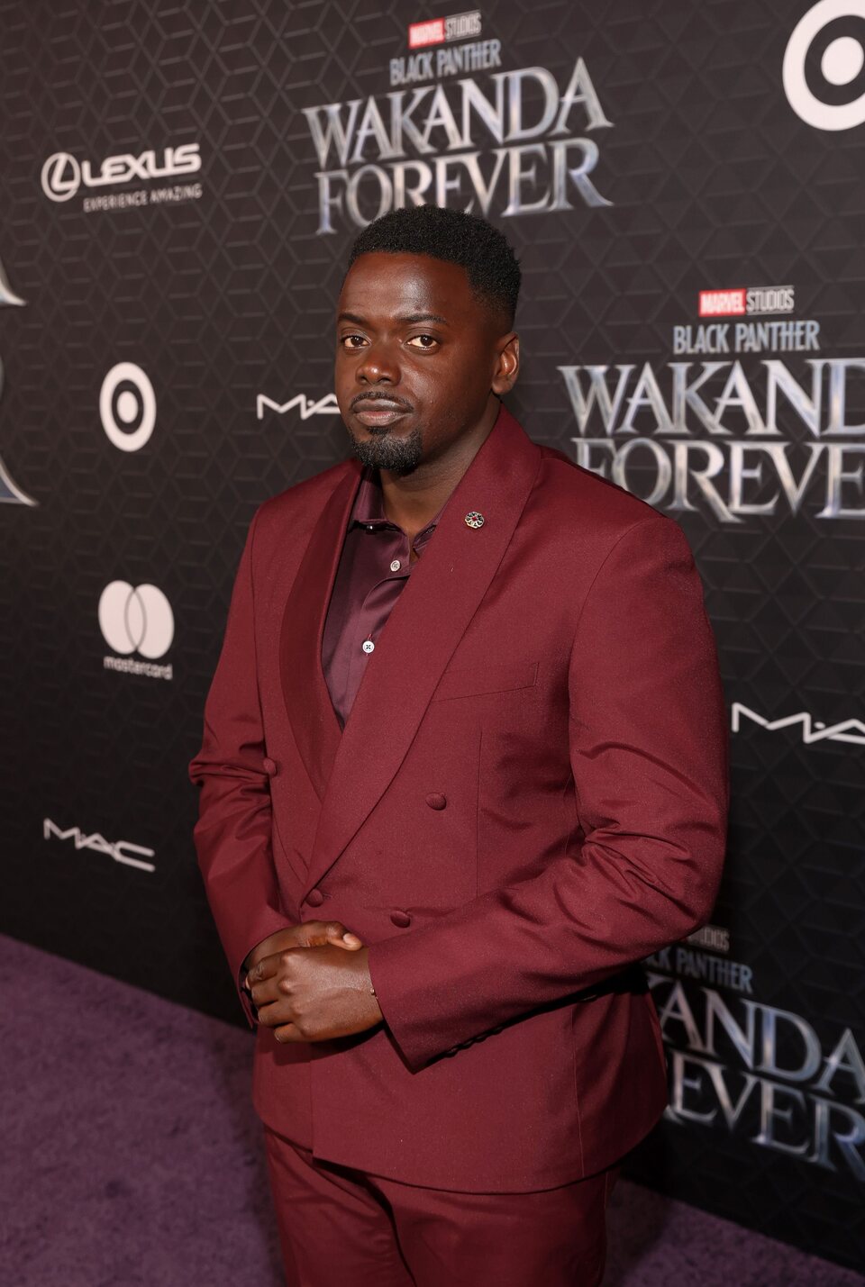 Daniel Kaluuya at the 'Black Panther: Wakanda Forever' premiere