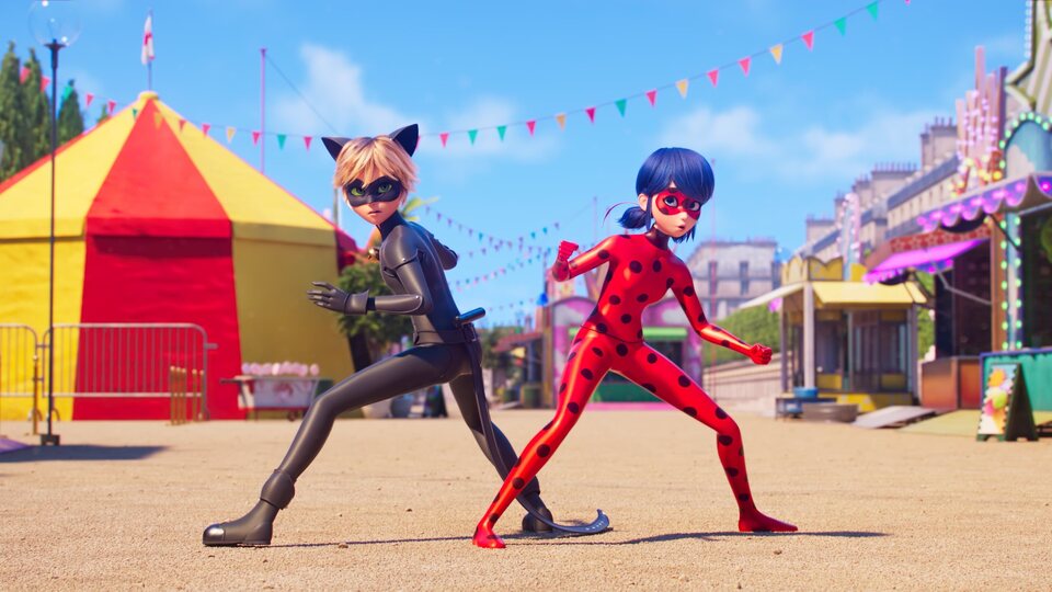 Imagen de la película Miraculous: Ladybug & Cat Noir, The Movie